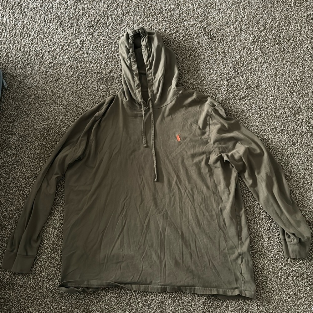 Green Polo pullover